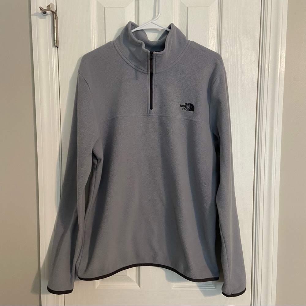 North Face TKA Glacier 1/4 Zip Pullover Men’s Size M